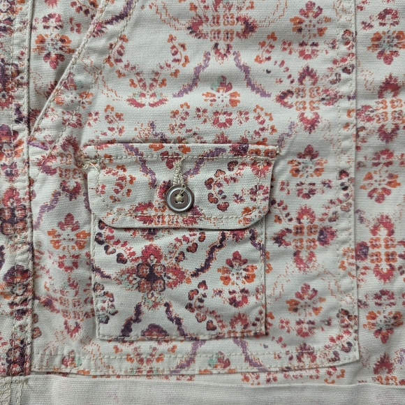 Anthropology Pilcro The Wanderer Floral Rose High-rise Shorts, Size 27 - Picture 5 of 11